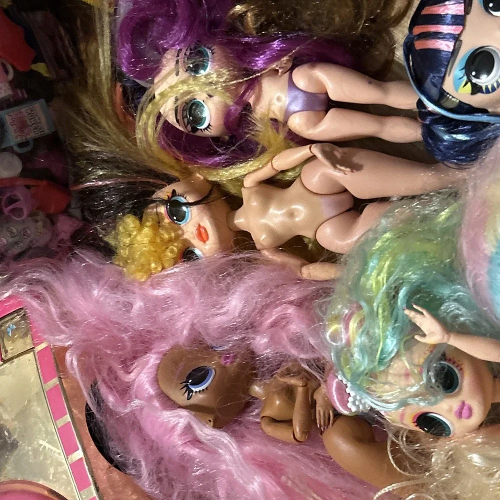 LOL Surprise Doll Lot w/ Accessories, Car & Lap Board – 10 Dolls